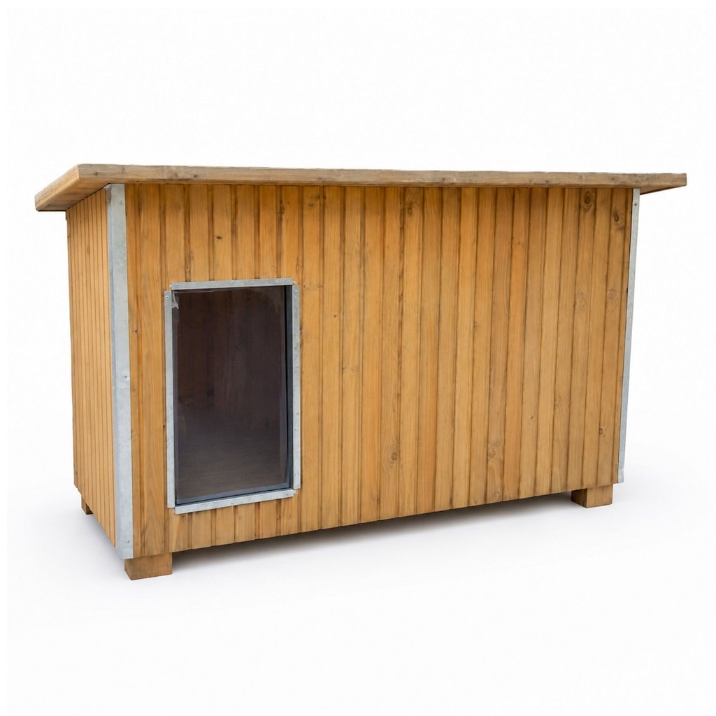Hundehus i træ Lux