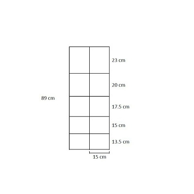 Stålgærde 90cm/6/15 100m NO
