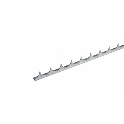 Overklatringssikring til påskruning (til f.eks. panelhegnslåge eller -port), 100 cm, galvaniseret