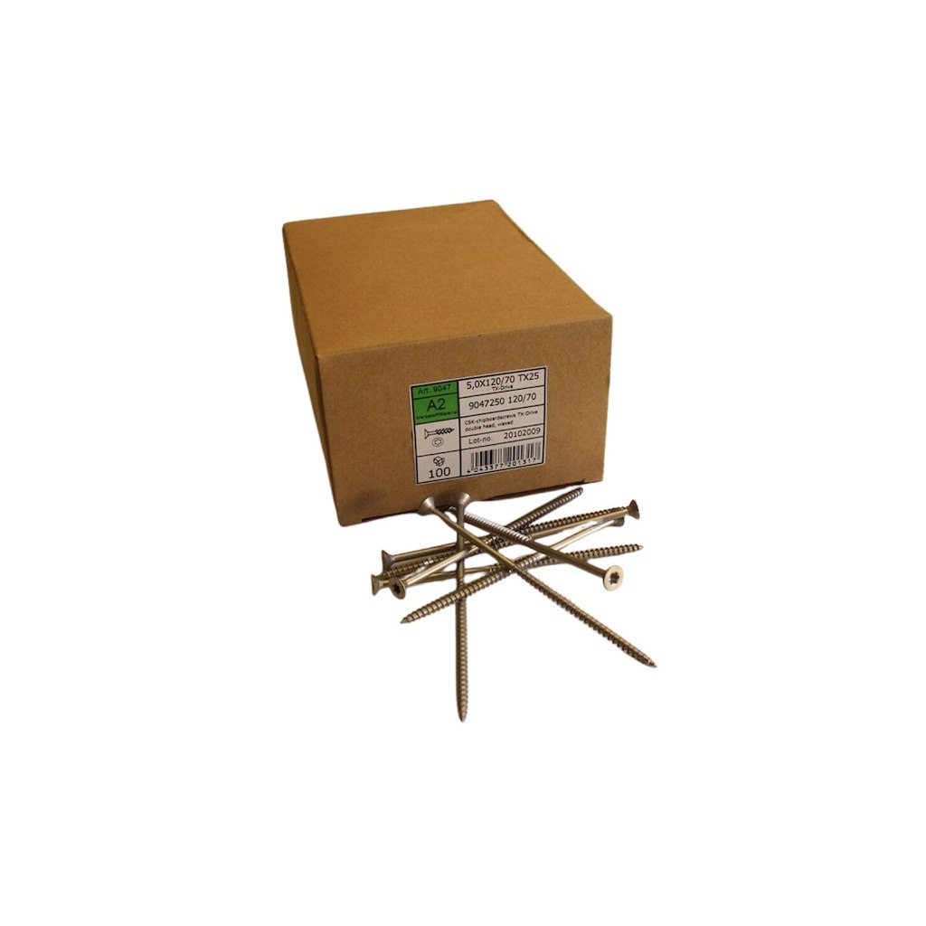 Skrue TX25 A2