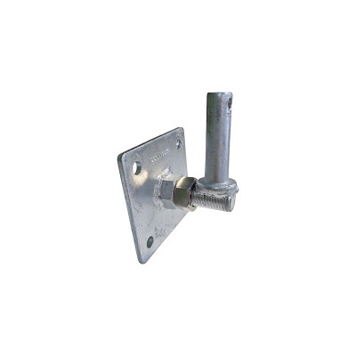 Stabel, flad montageplade, Ø20mm, justerbar
