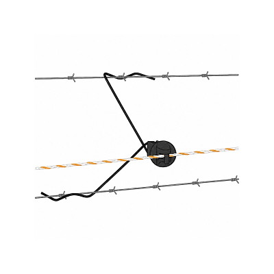 Isolator til afstandsholder pinlock sort 30 cm (25)