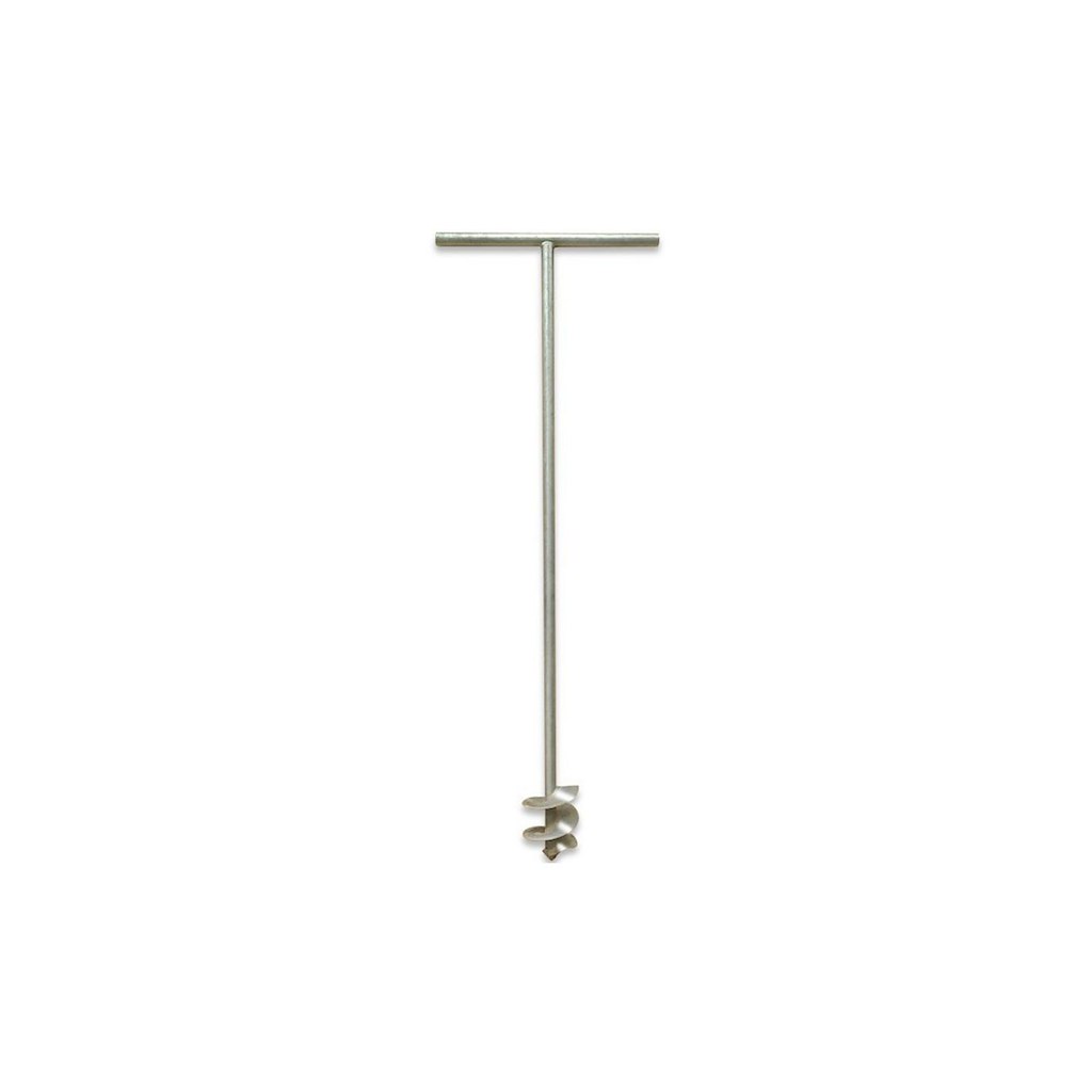 Pælebor ø14 cm varmgalvaniseret