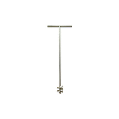 Pælebor ø14 cm varmgalvaniseret