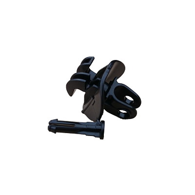 Isolator til sikringsprofil - sort