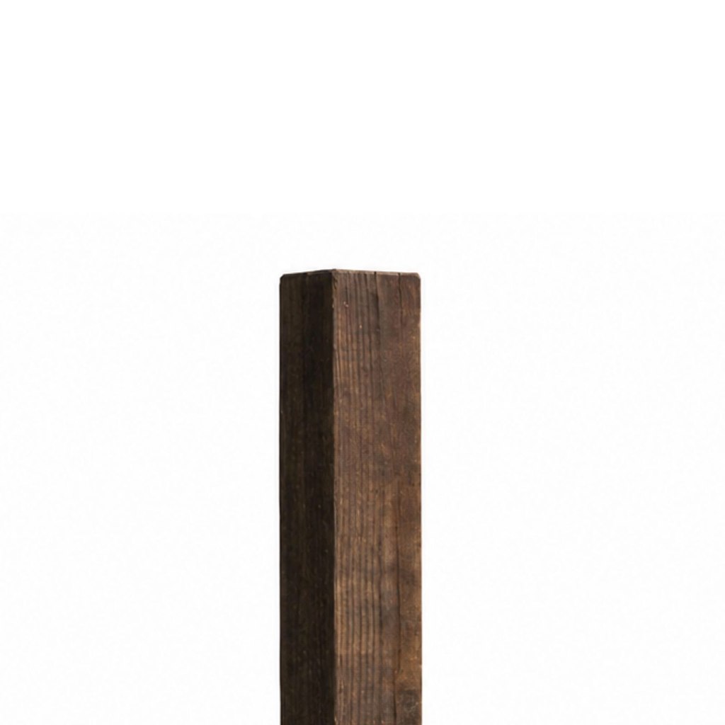 Stolpe 10x10 sort-brun