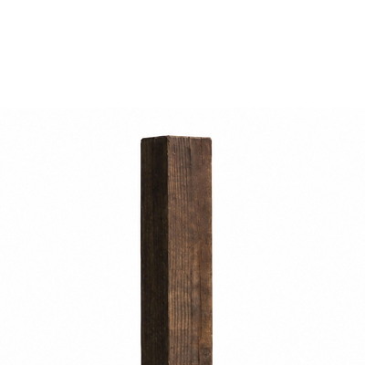 Stolpe 10x10 sort-brun