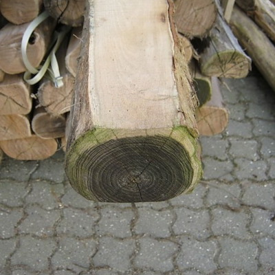 Økopæl kantskåret Ø11-13x280cm FSC® 100%