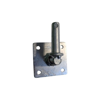 Stabel, flad montageplade, Ø20mm, justerbar