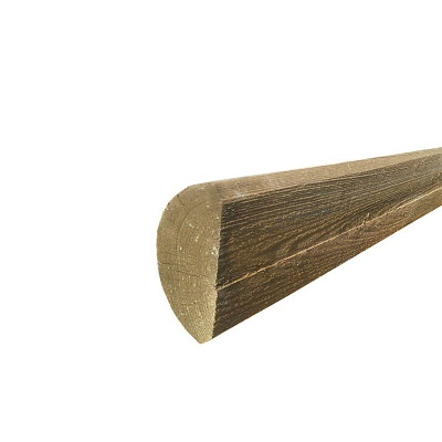 Halvskuren slana 1/2 Ø10x300 cm