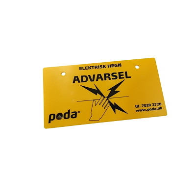 Gult advarselsskilt