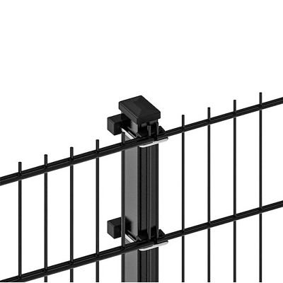 Panelhegn, 250 cm, sort